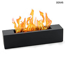 Επιτραπέζιο τζάκι βιοαιθανόλης με σχέδιο από μαύρο σκυρόδεμα – DD545